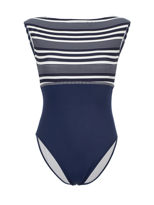 Stripes Rib Swimsuit